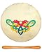 Medium Bodhran Celtic Drum with Celtic Knot Design