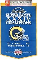 St. Louis Rams Limited Edition 24"x36" Wool Dynasty Banner