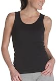 Soffe Junior's Boy Beater Ribbed Tank, Black, Small