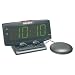 Reizen Mega Quake Alarm Clock with Bed-Shaker