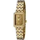 41EYumf18QL. SL160  Seiko Womens SUP012 Gold Dial Gold Tone Stainless Steel Solar Watch