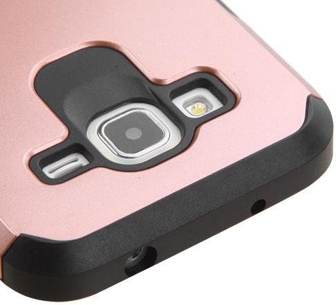 Galaxy Core Prime G360 / Galaxy Prevail LTE Case - Armatus Gear (TM) Slim Hybrid Armor Case Dual Layer Phone Cover For Samsung Galaxy Core Prime G360 / Galaxy Prevail LTE - Rose Gold