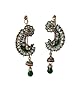 Dangle Earrings American Diamond Peacock Bollywood Drop Earrings
