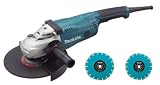 Eigenschaften Makita  / Makita WINKELSCHLEIFER 230mm+D.SCHEIB GA9020SFK1