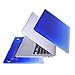 Fade to White Matte Carrying Hard Shell Case for MacBook Air 13.3” A1466 & A1369 (Ocean Blue)