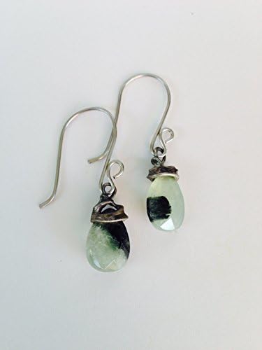 Moss Green Forest Vines Earrings