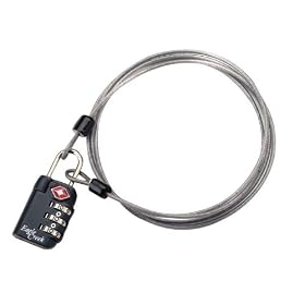 Eagle Creek TSA 3 Dial Lock and Cable