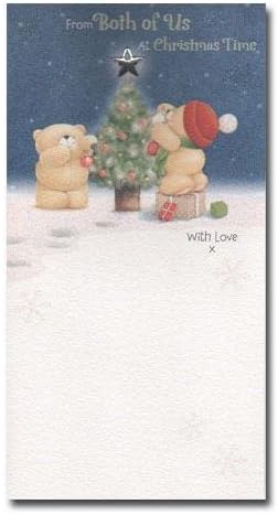 From Both of Us Christmas Forever Friends Card