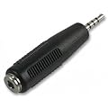 4 Pole Adapter 3.5mm Jack Socket to 2.5mm Mini Jack Plug