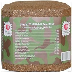 Ultralyx Whitetail Deer Block (25-lb block) by Ultralyx