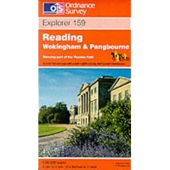 Reading, Wokingham and Pangbourne (Explorer Maps)