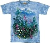 Wildflowers & Hummingbirds T-Shirt, Available in Various Sizes