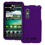 EMPIRE Purple Rubberized Hard Case Cover for AT&T LG Thrill 4G P925