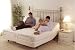 Split King Deluxe Adjustable Sleep System SCape 10" 5LB density Viscoleastic Memory Foam Mattress with Adjustable Base