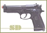 Airsoft UHC SPRING PISTOL HEAVY WEIGHT HOP-UP UA 958BH