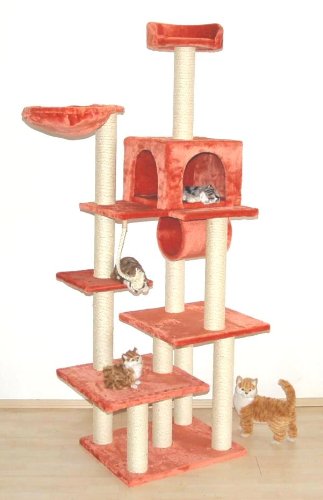 Wilma Arbre � chat Felix 188cm Terre Cuite #0775-120