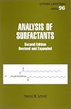 Analysis of Surfactants (Surfactant Science)