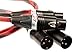 BETTERCABLES.COM Silver Serpent Anniversary Edition Red/Black Balanced XLR Audiophile Audio Cables (Pair - 2 Cables) - High-End, High-Performance, Silver/Copper Hybrid, Low-Capacitance - 10 Feet