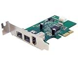 StarTech.com 3 Port 2b 1a Low Profile 1394 PCI Express FireWire Card Adapter PEX1394B3LP