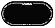 Evans EQ Double Pedal Patch, Black Nylon