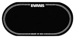 Evans EQ Double Pedal Patch, Black Nylon