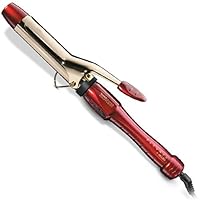 Elevate by Andis 33775 Professional Nano-Silver Gold Infused Curling Iron, 1-1/4'