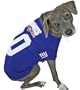Officially Licensed by the NFL - New York Giants Dog Football Jersey - Medium