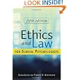 Ethics and Law for School Psychologists by Susan Jacob and Timothy S. Hartshorne