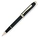 Cross Townsend, Black Lacquer, Selectip Rolling Ball Pen, with 23 Karat Gold Plated Appointments (575)
