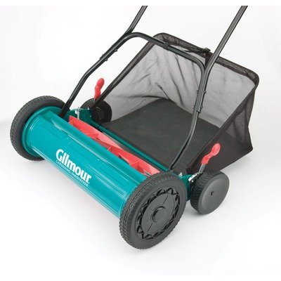 Gilmour RM30 20-Inch Adjustable Hand Reel Mower with Grass Catcher