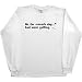 Mens Long-Sleeve T-Shirt :ONE THE SEVENTH DAY... GOD WENT GOLFING