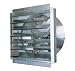 MaxxAir IF24 Heavy Duty 20-Gauge Galvanized Steel Exhaust Fan, 24-Inch