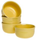 Fiesta Sunflower 849 Gusto Bowls, Set of 4
