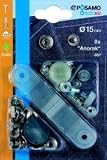 Eigenschaften   / Druckknopf Anorack Ms silberf.15mm a 8Stck