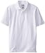 KHQ Big Boys' Husky Short-Sleeve Pique Polo Shirt