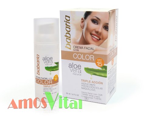 babaria t&ouml;nende Feuchtigkeitscreme Color LSF15 50ml Preisvergleich