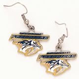 Nashville Predators Official Logo Earrings