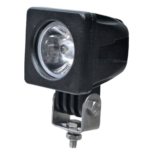 TMHÂ® 10w Cree LED Work Light Square Shape 30 Degree Spot Beam Lamp Lamp Driving Light, Jeep, Off-road, 4wd, 4x4, Utv, Sand Rail, Atv, Suv, Motorbike, Motorcycle, Bike, Dirt Bike, Bus, Trailer, Truck, Train, Mining Truck, Excavator, Bulldozer, Crane,