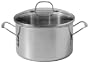 Calphalon Tri-Ply Stainless-Steel 8-Quart Stockpot with Glass Lid