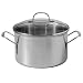 Calphalon Tri-Ply Stainless-Steel 8-Quart Stockpot with Glass Lid