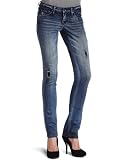 Skinny Jean:Volcom Juniors Colette Skinny Denim Jeans, Moody Blue, 7