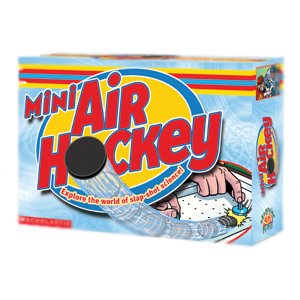 Scholastic Mini Air Hockey Game and Science Book