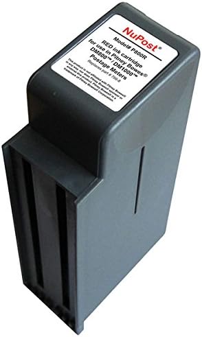 Nupost Pitney Bowes Dm800/Dm800i/Dm825/Dm875/Dm900/Dm925/Dm1000/Dm1100 Red Ink Cartridge