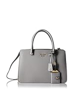 Prada Bolso asa de mano Handle Bag W Lock Aside (Gris)