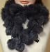 Imported Four Strand Luxurious Looking Rabbit Fur Neck Warmer Scarf for Women and Teens