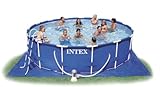 INTEX 15' x 42" Metal Frame Swimming Pool Set - 56948EB