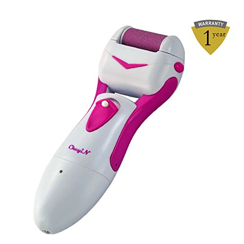 Ckeyin ® Brand New Waterproof Rechargeable Electric Callus Remover Grinding Pedicure Kit/ Foot Spa Smoother - Frustration Free Packaging