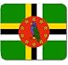 Dominica Dominican Flag Mousepad Mouse Pad Mat