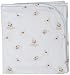 Pixie Lily Nursery Rhymes Collection Blanket - Humpty Dumpty Print - Blue
