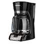Black & Decker DCM2160B 12-Cup Programmable Coffeemaker, Black